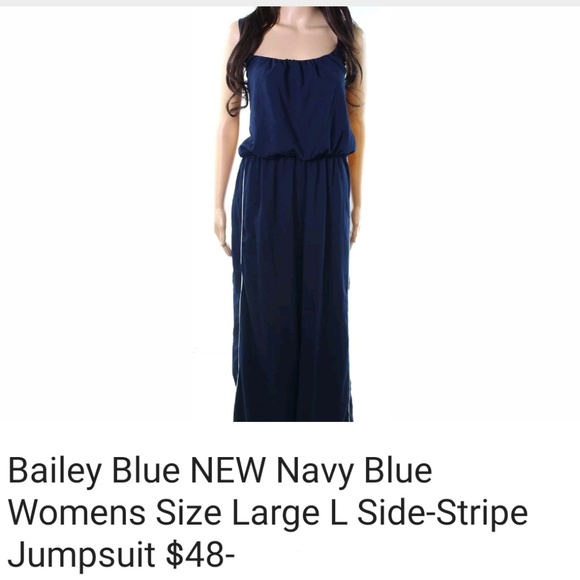 bailey blue jumpsuits